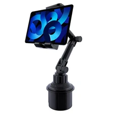 Car Mount Car Cup Holder Phone Stand For 4.7-12.9" iPhone iPad Tablet Universal