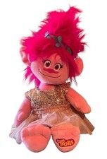 Build-A- Bear Workshop Dreamworks Trolls Princess Poppy Plush Doll with Dress