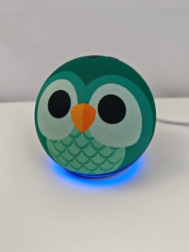 Amazon Echo Dot 5. Gen Kinder Smart Lautsprecher Eule mit Alexa (B09B97BPSW)