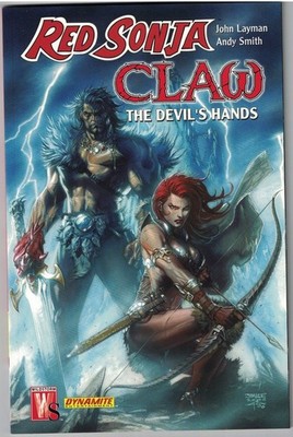 RED SONJA CLAW THE DEVIL'S HANDS TP TPB Jim Lee Andy Smith Dell'Otto 2007 NEW NM