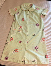 Vtg JC Penney Women Misses 14 Medium Short Sleeve Housecoat Duster Robe, USA