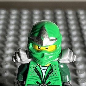 LEGO Ninjago Lloyd ZX Minifigure with Shoulder Armor NJO065 9450 9574 - 1W