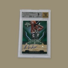 2015-16 Panini Totally Certified Rookie Roll Call /5 Rashad Vaughn Auto