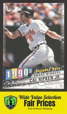 2020 Topps Decades' Best Cal Ripken Jr. #DB-61 Baltimore Orioles Baseball Card