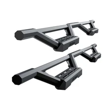 Stainless Steel Drop Steps Armor For 01-07 Chevy Silverado GMC Sierra Crew Cab