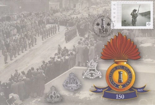 Canada Unitrade S120  FDC  Fusuliers du St-Laurent