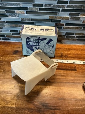 Popeil Brothers Slice-a-Way Vintage Shredder & Slicer
