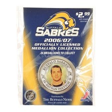 2006/07 Buffalo Sabres #38 Nathan Paetsch Official NHL Hockey Licensed Medallion