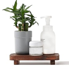Wood Risers for Decor Display, Bathroom Counter Sink Decor, Dish Soap Tray