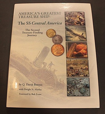 Lot of 3 Books Treasure Ship: The SS Central America, Special Red Book & Catalog