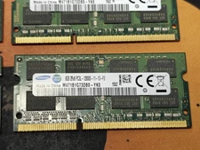 Samsung 8GB 2rx8 DDR3 SODIMM Kit PC3L-12800 Laptop RAM Memory (M471B1G73DB0-YK0)
