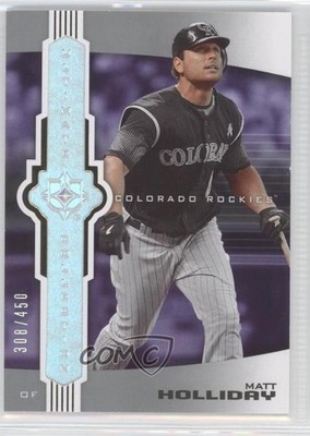 2007 Upper Deck Ultimate Collection 308/450 Matt Holliday #16 2x6