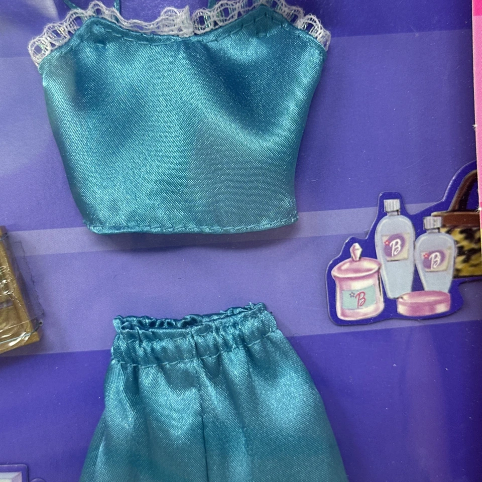 Vintage Barbie Fashion Avenue 25701 Teal Cami PJ Set - Изображение 2 из 4