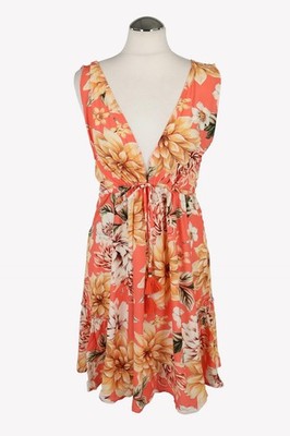 Maaji Damen Kleid Gr. 40 (L) Mehrfarbig NEU Viskose Kleid Trägerkleid Dress