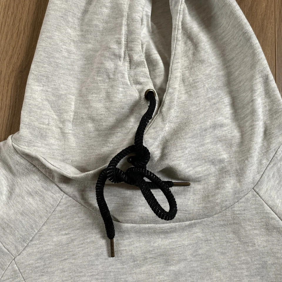Size Medium Ladies/girls Hoodie Light Grey Marl Used - Image 3 of 4