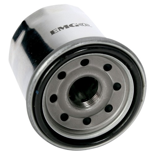2000-2002 Polaris 325 Magnum 4X4 ATV Emgo Spin On Chrome Oil Filter - Bild 1 von 2