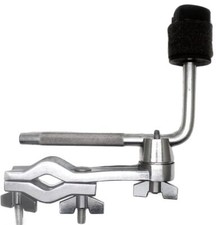 Drum Set Mounting Clamp Chrome Cymbal Boom Arm with Clamp Holder Bracket