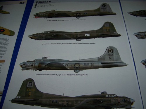 BOEING B-17 MK.III & MEMPHIS BELLE..1:72 MODEL REVIEW/COLOR PROFILES (402BB) - Picture 7 of 8