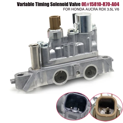 Solenoide de distribución de válvula variable del motor (VVT) para Honda Accord Crosstour Acura RDX - Imagen 1 de 7