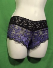 NEW HANKY PANKY 1F2364 BKRP REGENCY USA CROTCHLESS CHEEKY HIPSTER S