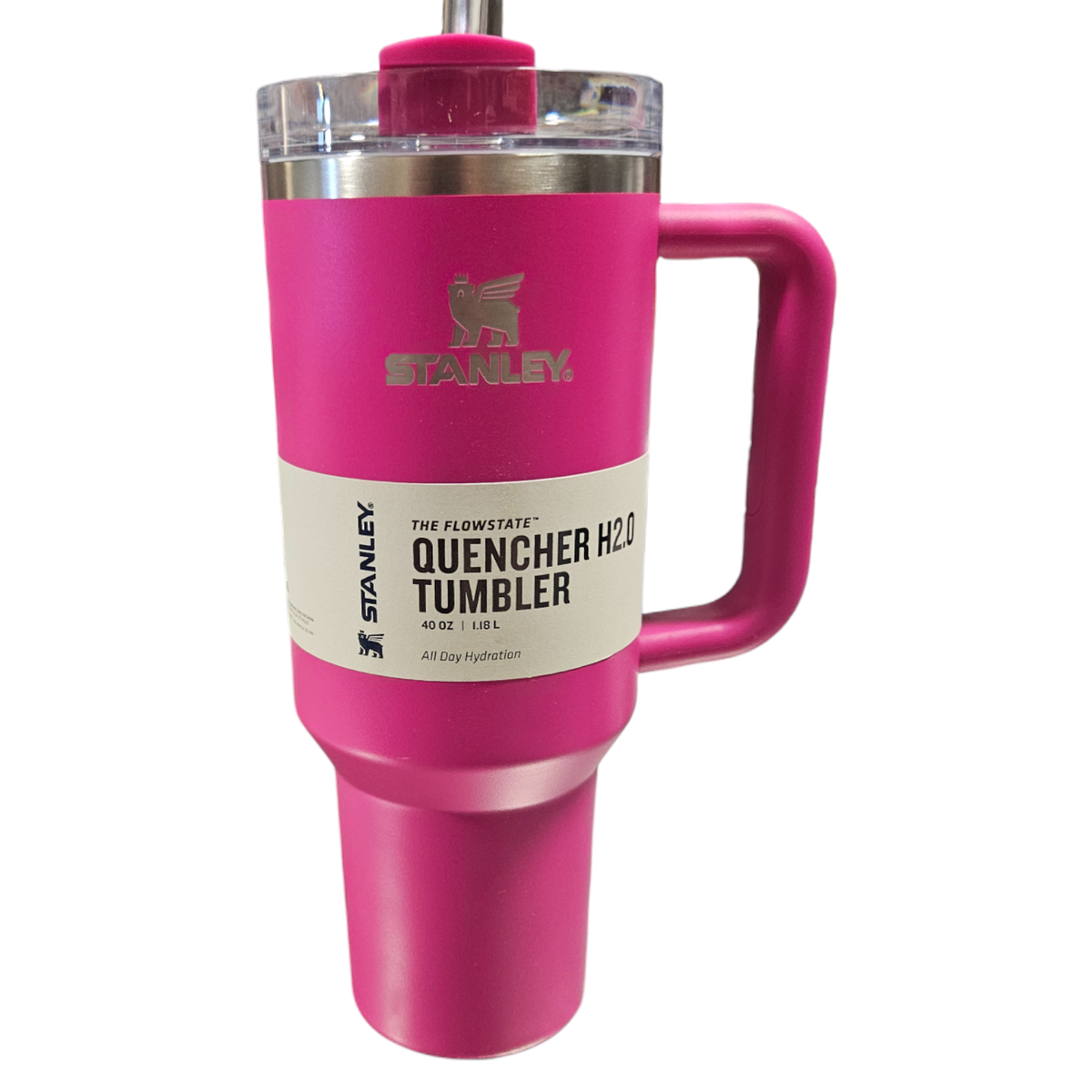 Stanley Adventure Quencher Travel Tumbler 40oz Azalea New with