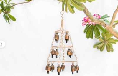 Ethno von Kutch Windspiel indische Tradition Glocken LÄUTEN Ton - bestes Weihnachtsgeschenk