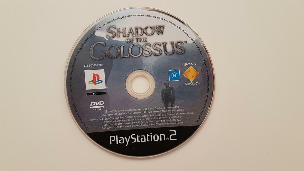 Shadow of the Colossus Sony PlayStation 2 limited edition ps2 pal,version