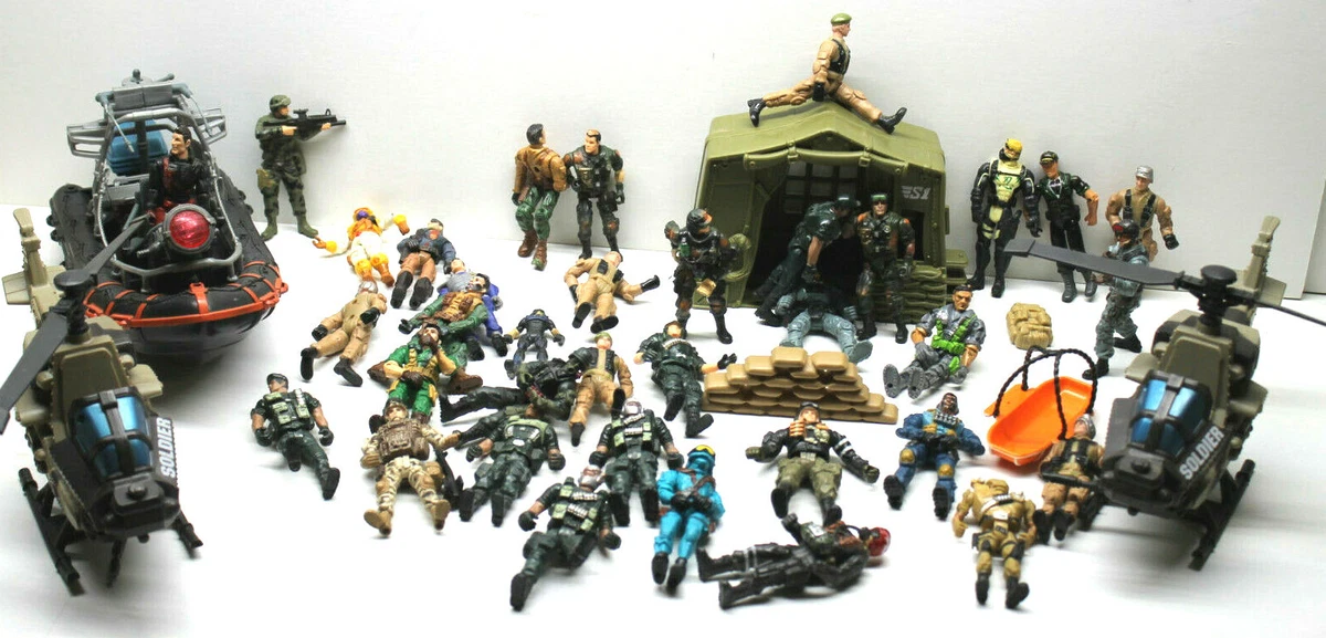 SOLDIER FORCE 戦車・ヘリコプターセット Soldier Force Deluxe Combat Helicopter & Soldier Action Figures+