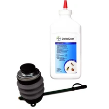 Delta Dust Insecticide 1 lb+(1) Bellows Duster Ants Bees