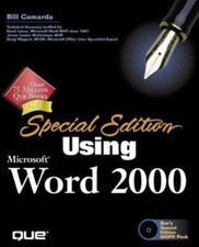 Special Edition Using Microsoft Word 2000, Camarda, Bill, 9780789718525