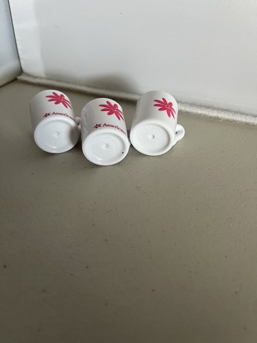 Lot of 3 American Girl Tea Cups Coffee Mugs for 18'' Doll Bistro Cocoa - Picture 5 of 5