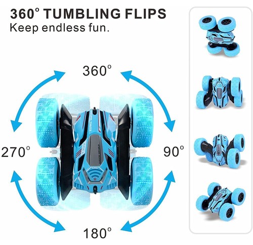 Ferngesteuertes Auto für Kinder 4WD Ferngesteuertes 2.4Ghz RC Stunt 360° Roating - Bild 6 von 9