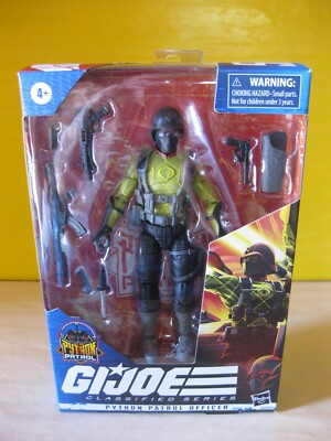 2022 Hasbro GI Joe Classified Series 6'' Python Patrol Officer New MIP