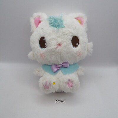 Mewkledreamy White Rei Pinocchio C0706 Sanrio Cat 2020 Plush 7'' Toy Doll Japan