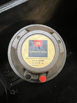 JBL 2425H Driver w/ Horn Enclosure Tested | eBay JBL 2425H Driver w/ Horn Enclosure Tested | eBay