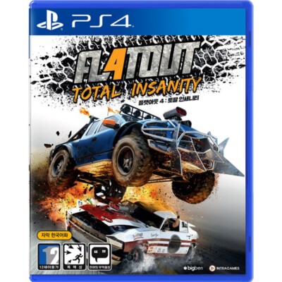 Flatout 4 Total Insanity [Korean English German French Multi language] PS4