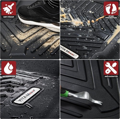 YITAMOTOR Floor Mats For 2023-2025 Chevy Colorado/GMC Canyon All Weather Liners - Bild 3 von 9