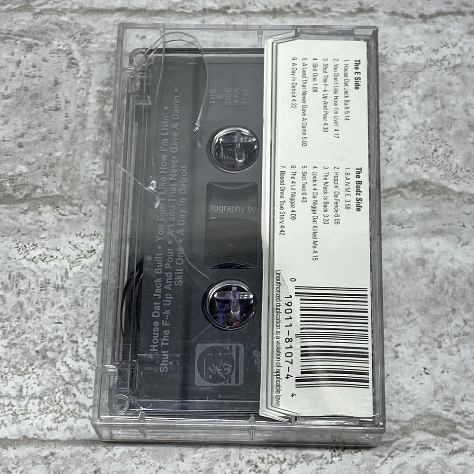 JACK FROST And BANME Based Onna True Story Vintage Hip Hop Rap Cassette Tape Foto 2 de 4