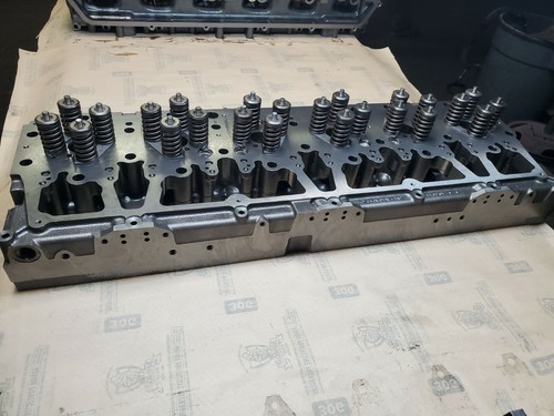 Caterpillar C12 NEW Cylinder Head Loaded With Valves WITH WARRANTY (NO CORE) - Picture 8 of 12