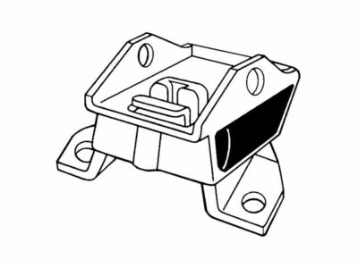 Front Engine Mount For 1975 Buick Apollo 4.3L V8 GAS W816NV Engine Mount