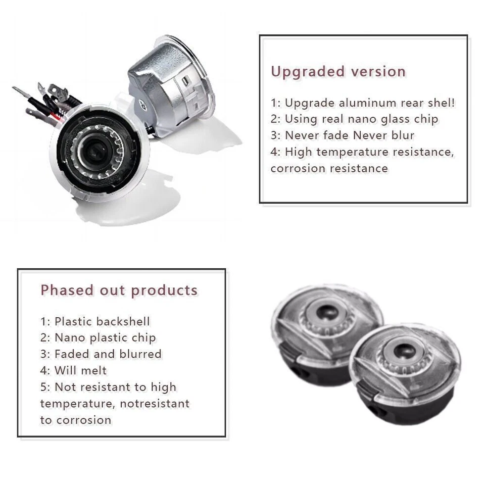 3D Led Side Rearview Mirror Welcome Shadow Lights For Ford EXPLORER 2011-19 - Image 4 of 4