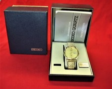 SEKIO 5H 23-7820 QUARTZ WRISTWATCH - TRULY A LIKE NIEW WATCH W/ORIG PKG.
