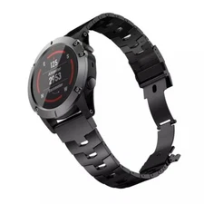 Titanium Alloy Band Watchband For Garmin Fenix 7 7x 6 6x Pro 5 5x Plus Strap