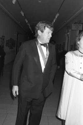 Robert Hughes attends the seventh annual literary evening with Bil- Old Photo