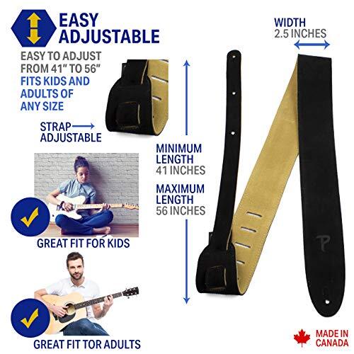 Perri's Leathers Ltd. - Guitar Strap - Baseball Leather