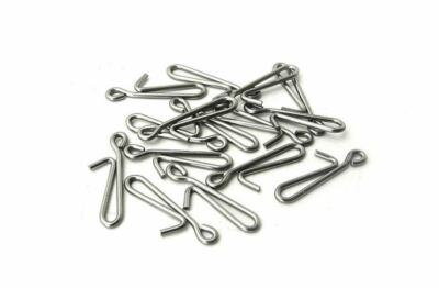 Gemini Genie – Clip Per Impianto Piegato G3001/2 – 10 Pezzi Per Pesca In Salato