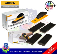 Mirka Hand Sanding Block Kit 70x198 mm H&L Multi Head + 1 x Abranet Full Box