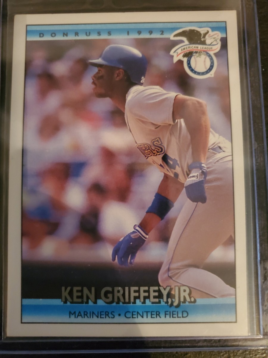 1992 Donruss Ken Griffey Jr. #24 ERROR CARD - No DOT after