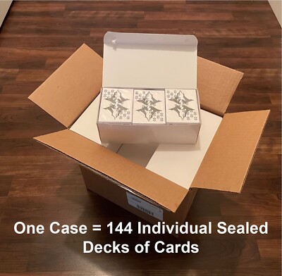 Playing Cards Bulk 144 Decks - Luxury - USPCC - Brand New - Poker Size