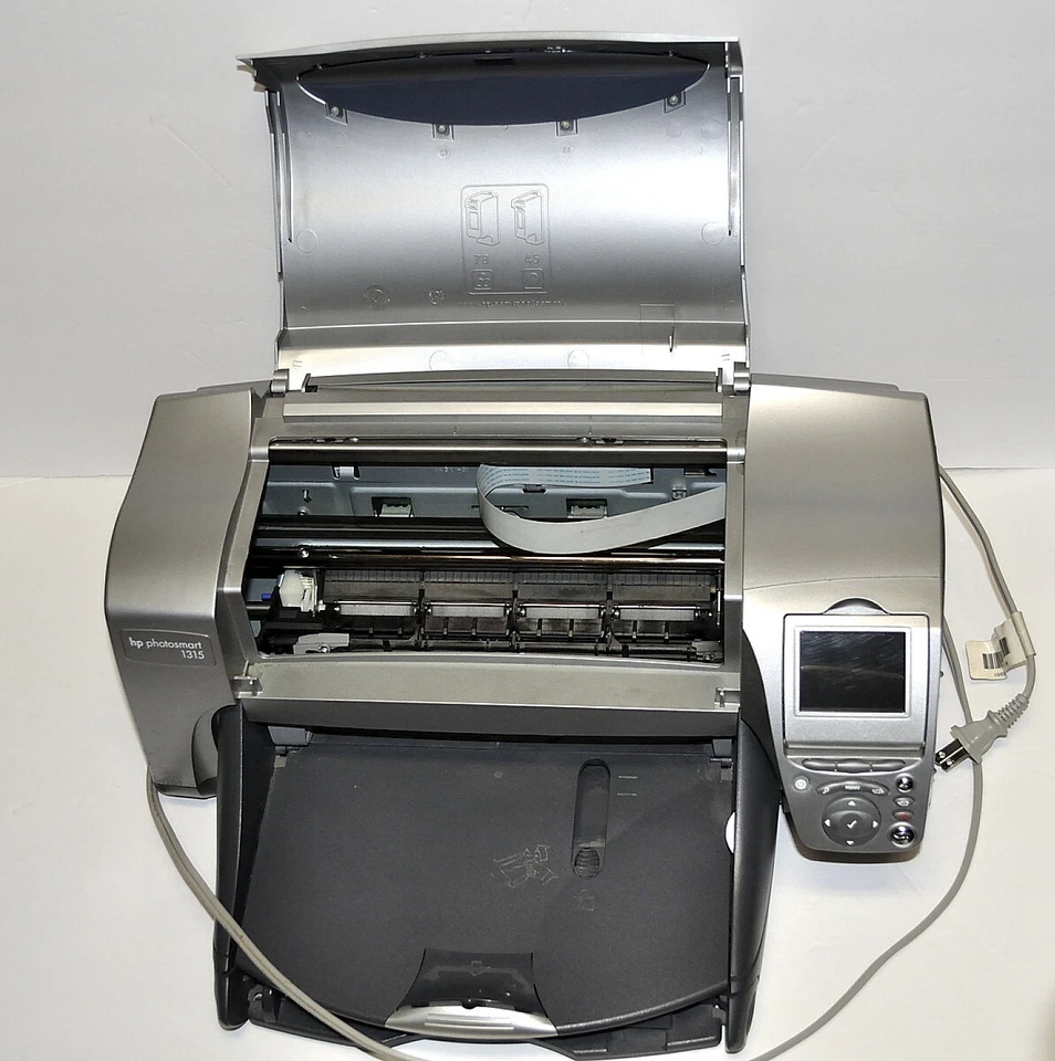 HP Photosmart 1315 Standard Inkjet Printer Tested & Works Ink not Included - Image 2 of 4